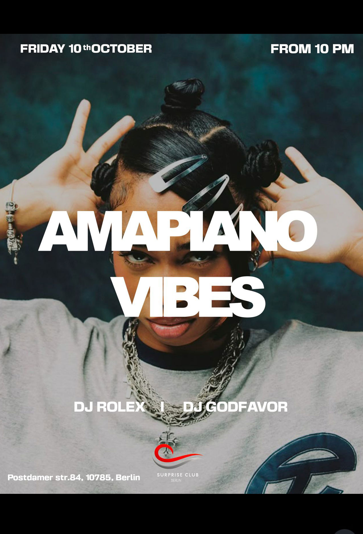 Disco party in Berlin, afrobeat party in Surprise night club Berlin, night life Berlin
