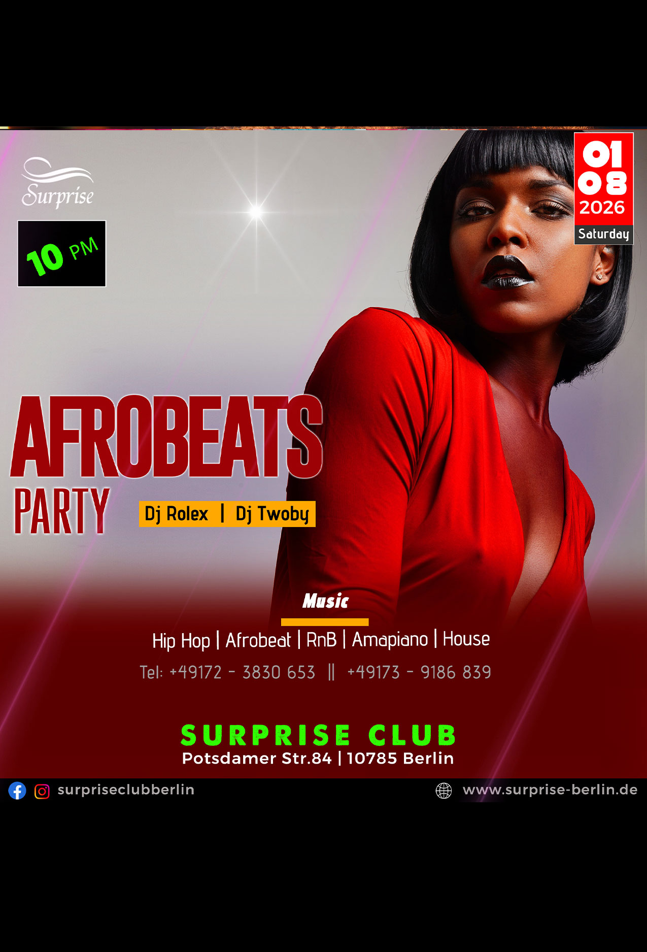 Afrobeats party in Berlin - Party in Berlin