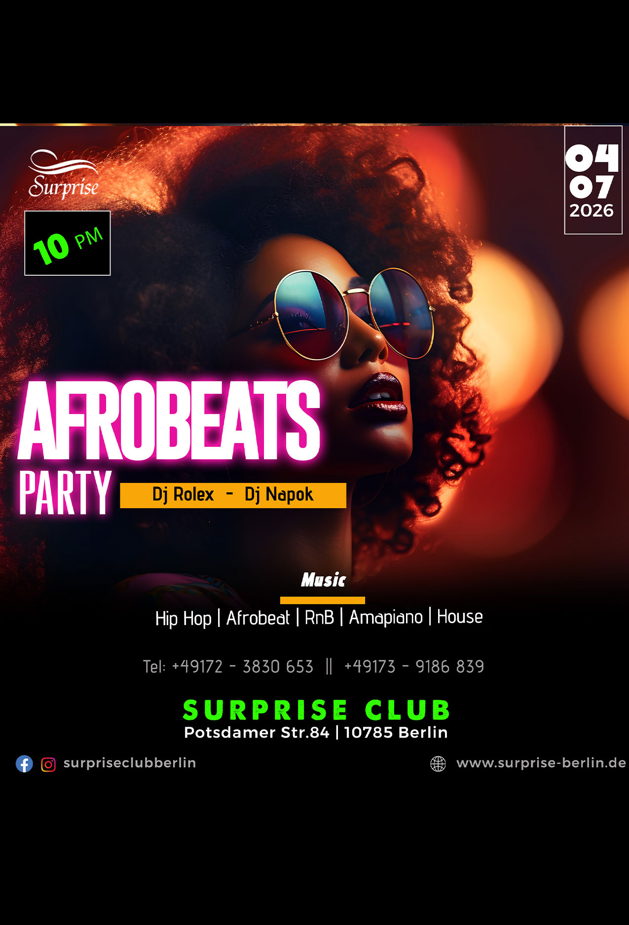 Afrobeats party in Berlin - Party in Berlin