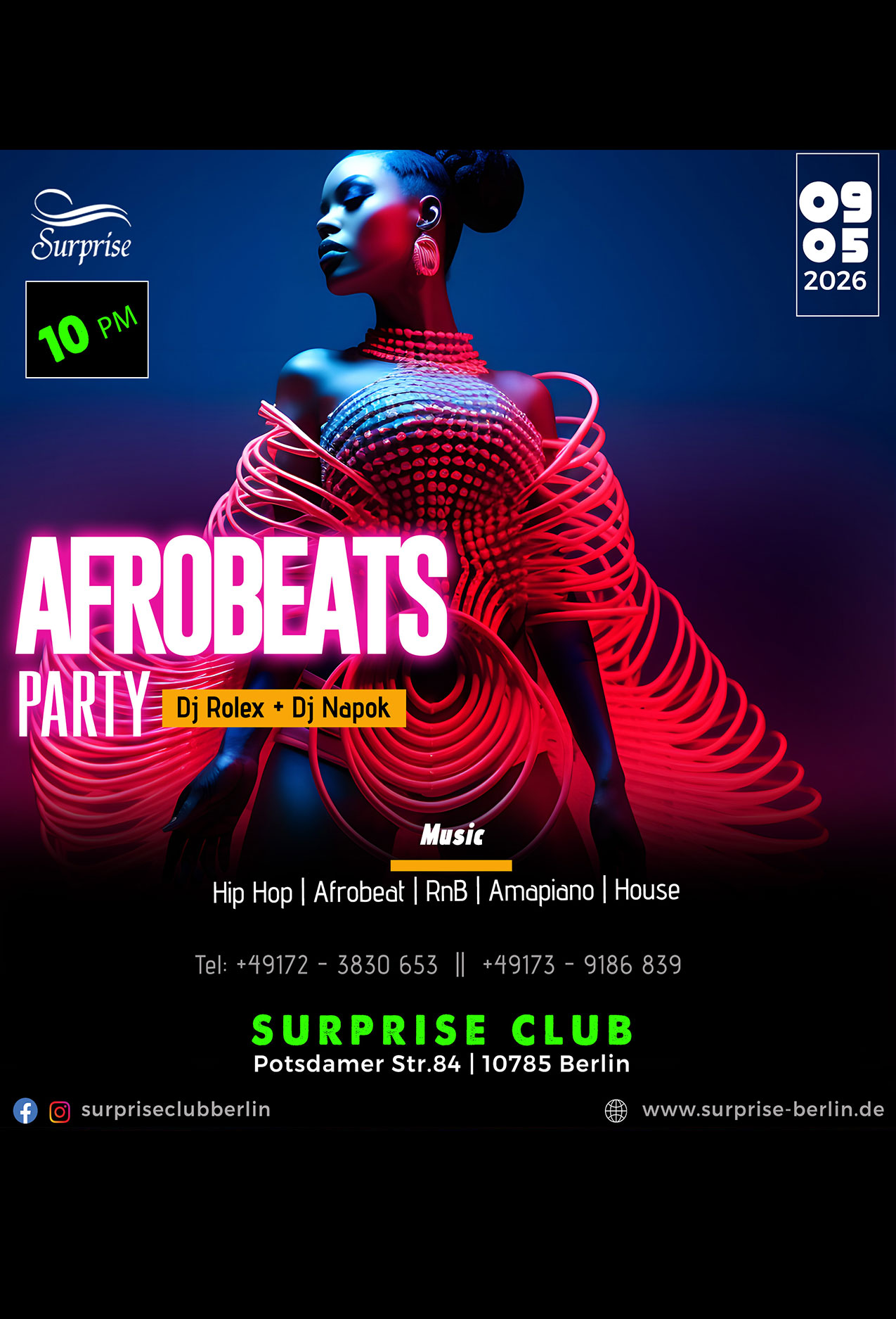Afrobeats party in Berlin - Party in Berlin