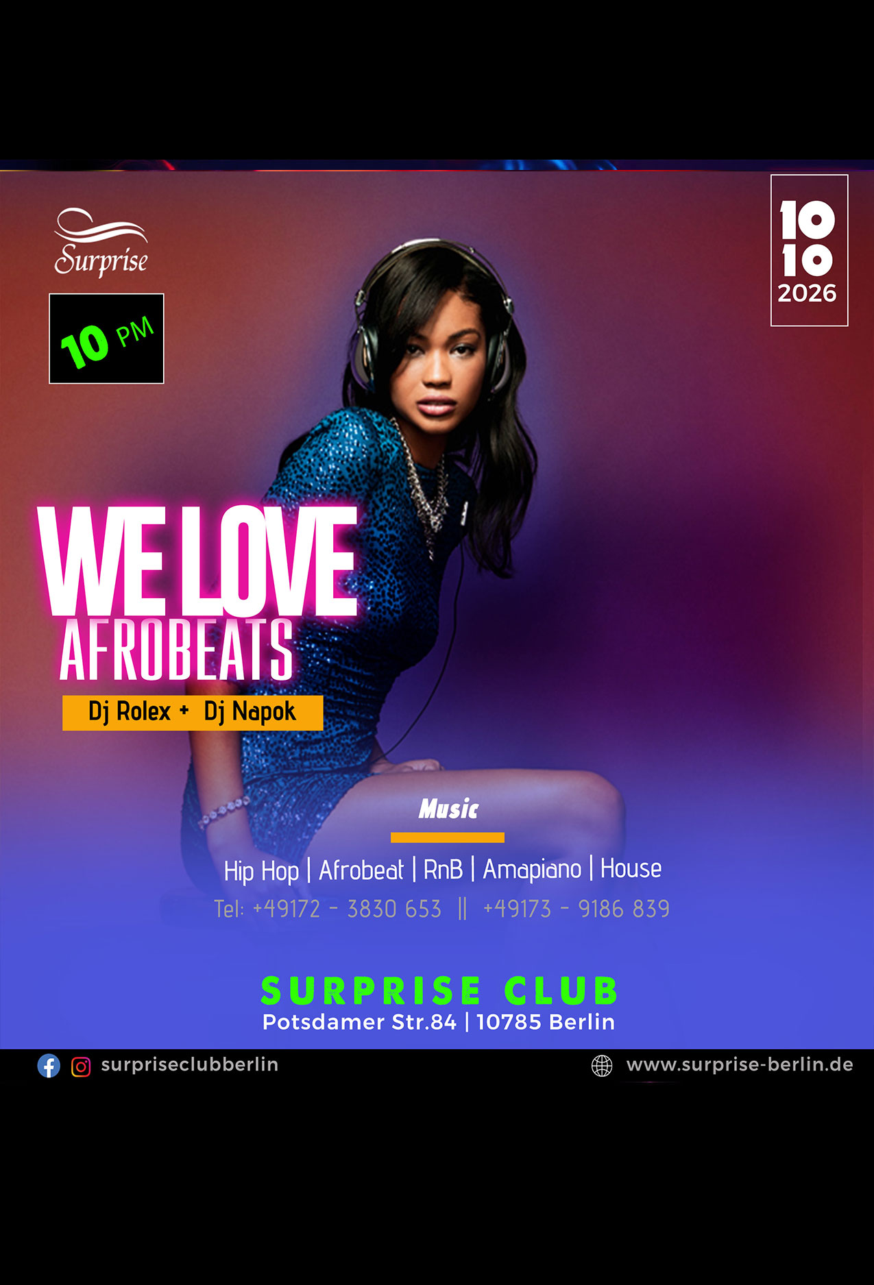 Afrobeats party in Berlin - Party in Berlin