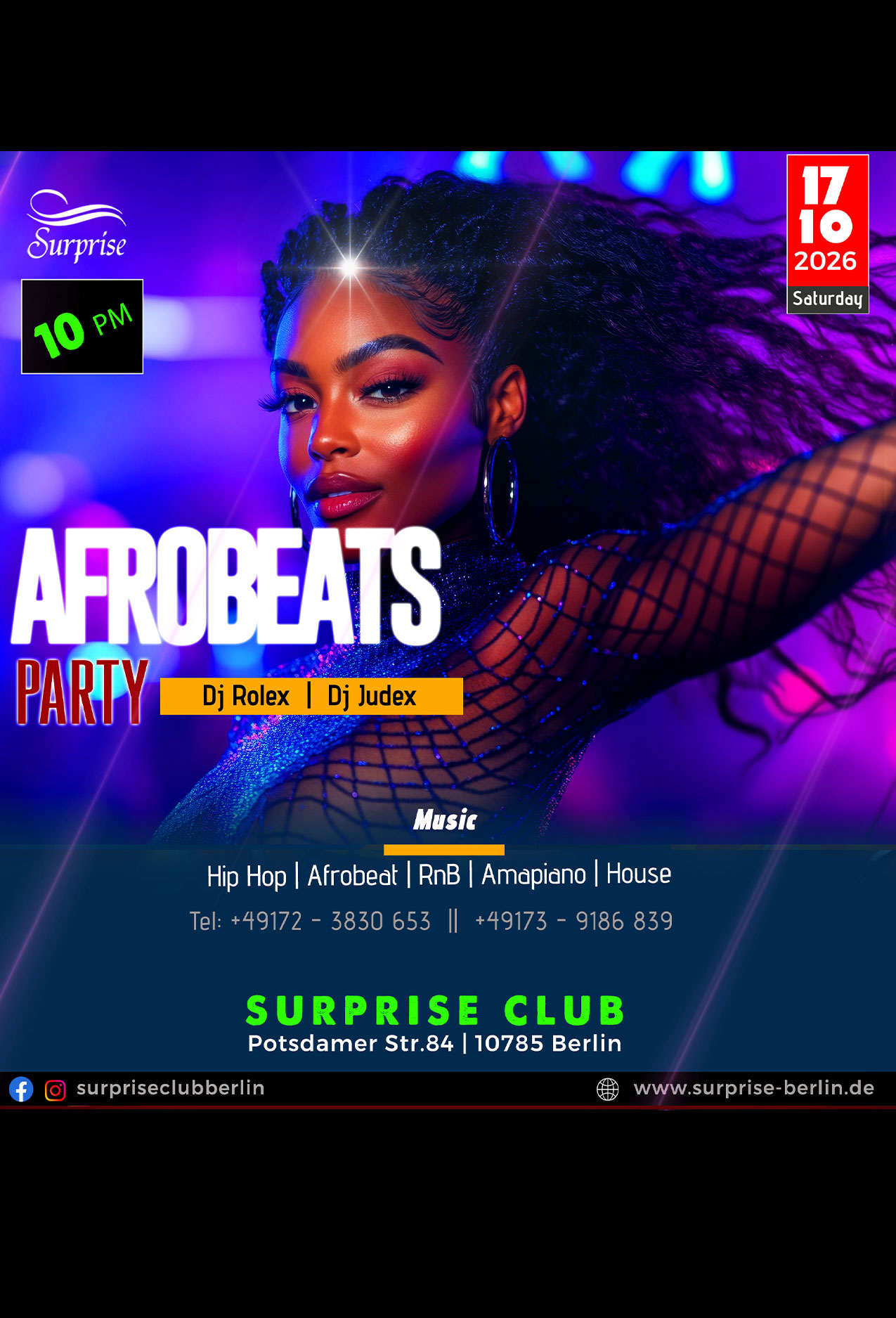 Afrobeats party in Berlin - Party in Berlin