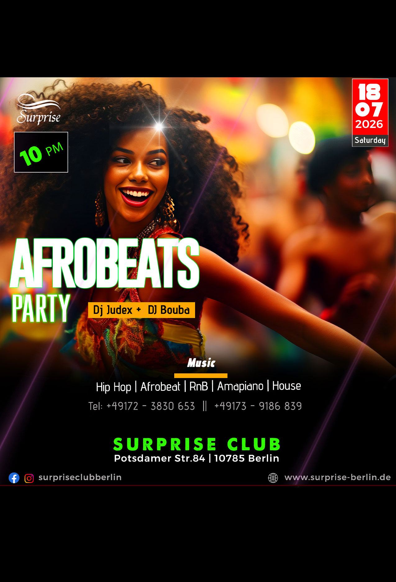 Afrobeats party in Berlin - Party in Berlin