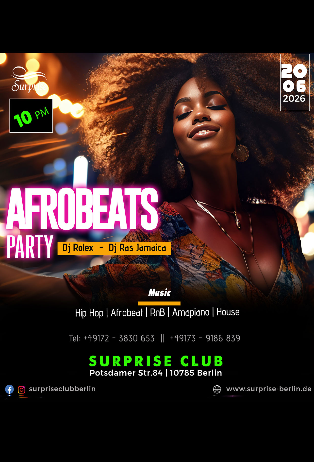 Afrobeats party in Berlin - Party in Berlin